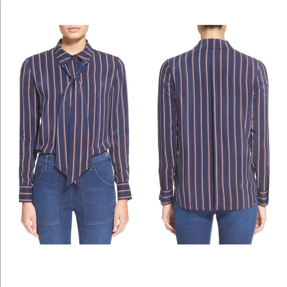 Frame Silk Button Down